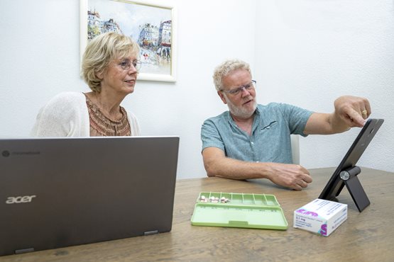 Parkinsonverpleegkundigen bezoeken patiënten thuis